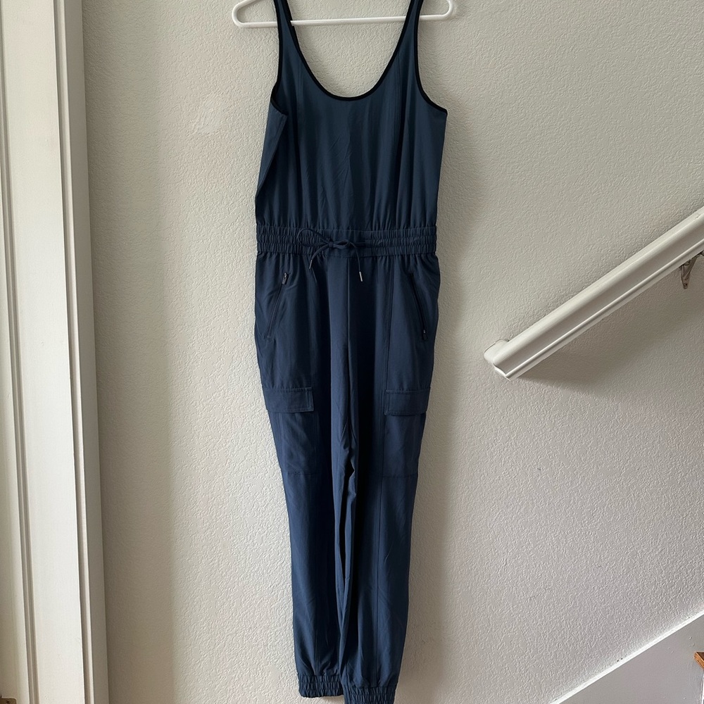 Athleta cargo jumpsuit